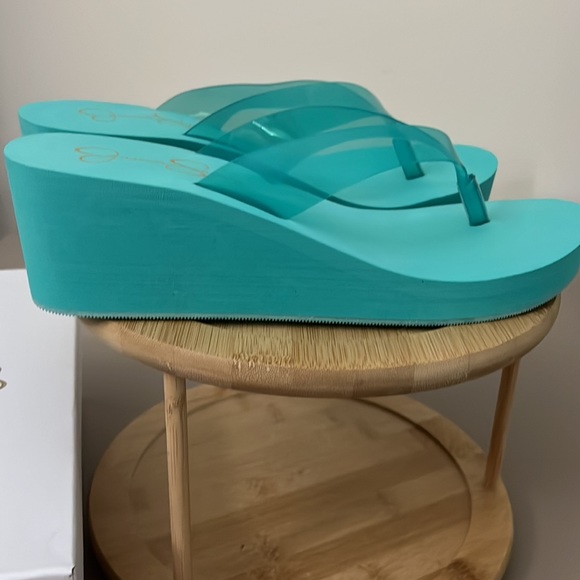 Jessica Simpson platform wedge sandals.. NIB - Picture 8 of 9